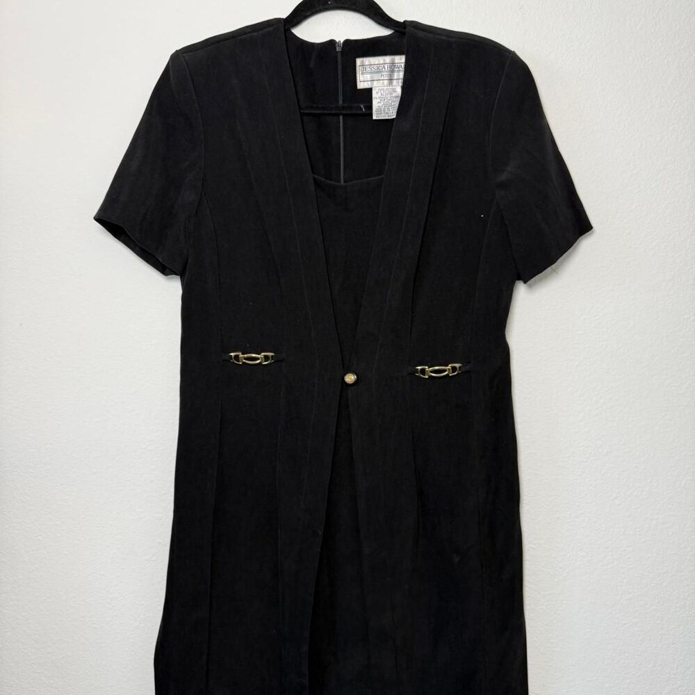 Jessica Howard Black Dress D22